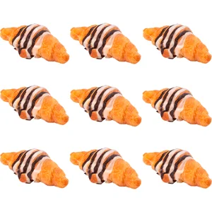 Mini croissants bañados rayados 9 uds. 315 g.