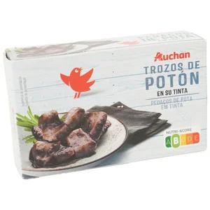 PRODUCTO ALCAMPO Potón en su tinta en trozos lata de 72 g.