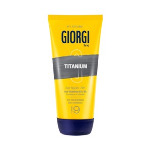 Imagen de GIORGI Titanium Gel fijador de cabello (fijación 9) hasta 48 horas 170 ml.
