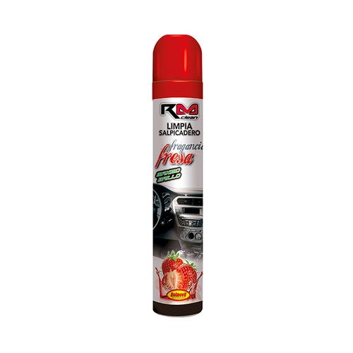 Limpiasalpicadero con aroma de fresa, incluye esponja, 1000 ml, ROLMOVIL.