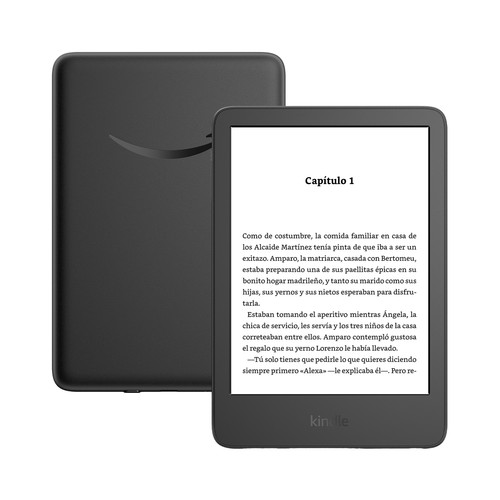 Lector de libros electrónicos KINDLE Amazon B0CP32JG8B, 16GB, Pantalla 6" color negro, AMAZON..