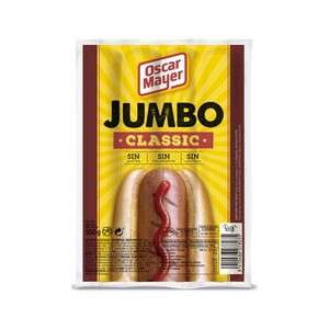 Imagen de OSCAR MAYER Salchichas tipo Frankfurt OSCAR MAYER Jumbo 350 g.