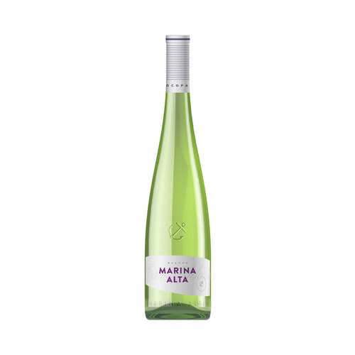 MARINA ALTA  Vino blanco con D.O. Alicante botella de 75 cl.
