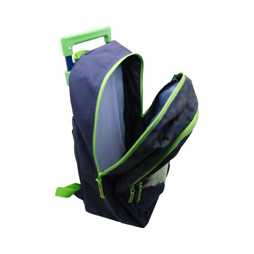 Mochila con ruedas 2 compartimentos New Shape. MINECRAFT