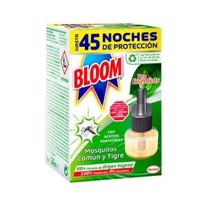 BLOOM Recambio antimosquitos común y tigre pro essencial 45 noches