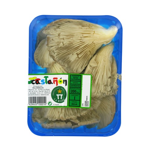 Setas bandeja de 200g.