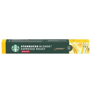Café en cápsulas blonde descafeinado nespresso 10 uds 55 g.