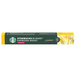 STARBUCKS Café en cápsulas blonde descafeinado nespresso 10 uds 55 g.