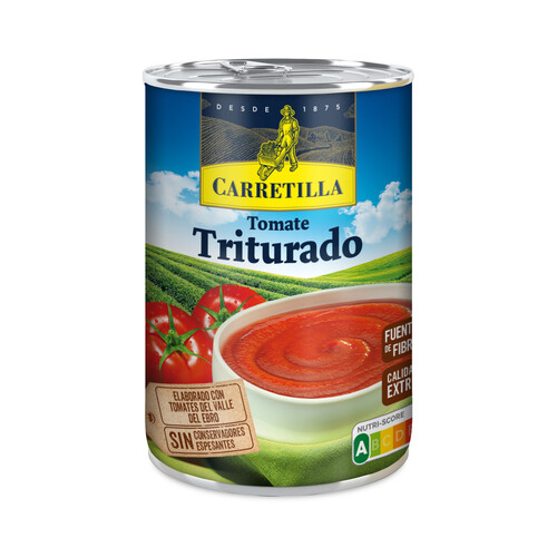 CARRETILLA Tomate triturado lata de 400 g.