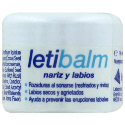 LETIBALM Bálsamo reparador nariz y labios LETIBALM 10 ml.