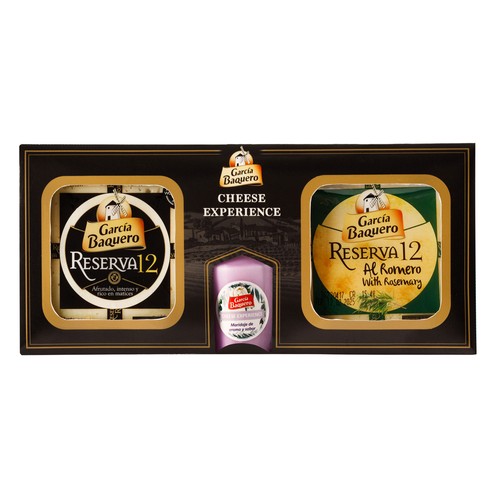 GARCÍA BAQUERO Estuche Cheese Experience Reserva 12 400 g.