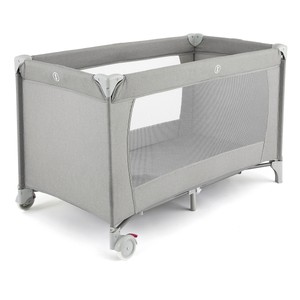 Cuna de viaje con ruedas de 80x60x120cm, hasta 15Kg, ALCAMPO.