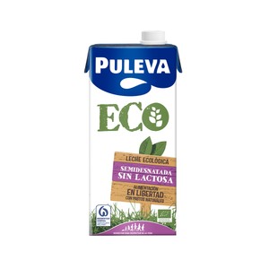 precios Puleva Eco  Leche Semidesnatada Ecológica De Vaca, Sin Lactosa 1 L. en Alcampo
