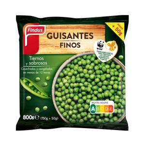 Imagen de FINDUS Guisantes finos, tiernos y sabrosos FINDUS 800 g.