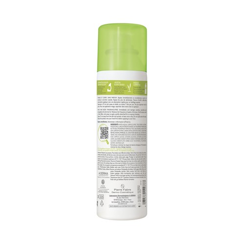 A.DERMA Exomega control Spray emoliente anti-irritaciones para pieles secas con tendencia atópica 200 ml.