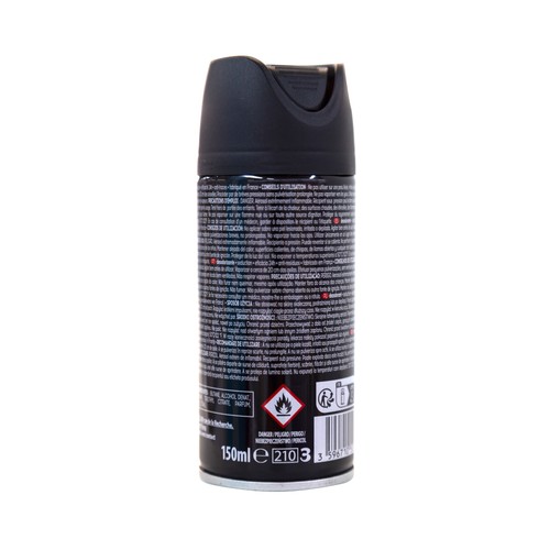 COSMIA Men seduction Desodorante en spray para hombre con protección anti-transpirante hasta 24 horas 150 ml.