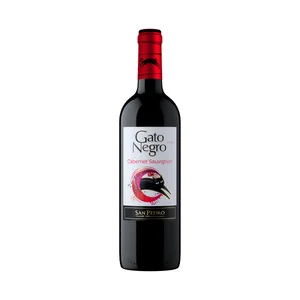 GATO NEGRO Vino tinto elaborado en Chile botella 75 cl.