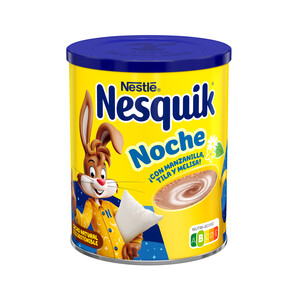 NESQUIK Cacao soluble con tila, melisa y manzanilla buenas noches NESQUIK 400 g.