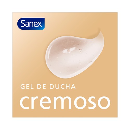 SANEX Cuidado experto rejuvenecedor Gel cremoso hidratación profunda, para pieles maduras y / o secas 600 ml.