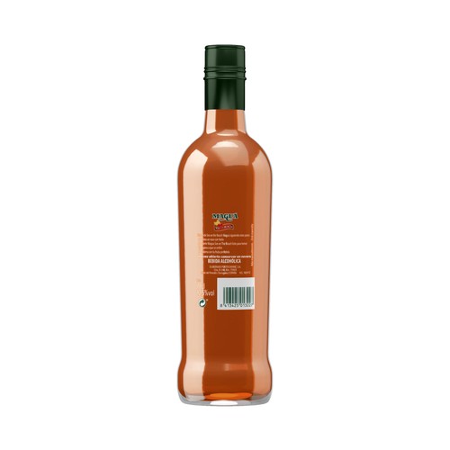 MAGUA Cocktail con vodka, licor de melocotón y zumos de maracuya y naranja MAGUA botella de 70 cl.