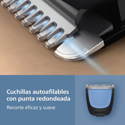 Barbero PHILIPS BT3620/15, uso seco y humedo, con cable/sin cable, autonomía de 70 min