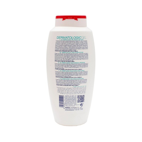 PHARMA LINE Gel para baño o ducha, especial pieles atópicas o muy secas PHARMA LINE 750 ml.
