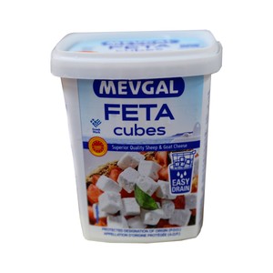 Imagen de MEVGAL Queso feta DOP en cubitos 150g