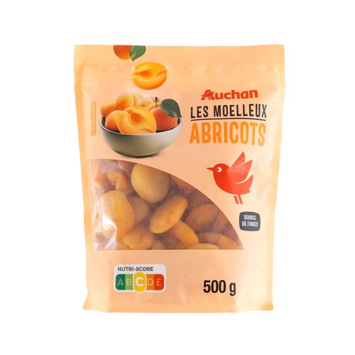 PRODUCTO ALCAMPO Orejones de albaricoque sin hueso 500g.