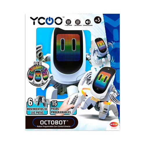 Octobot, Robot programable con control directo YCOO +5 Años, BIZAK