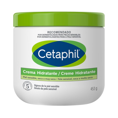 CETAPHIL Crema hidratatne para pieles sensibles, secas a muy secas 453 g.