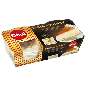 Imagen de DHUL Tarta al whisky, elaborada con huevos de gallinas criadas en suelo DHUL 2 x 80 g.