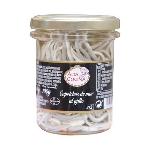 ALTA COCINA Caprichos de mar al ajillo 180 g.