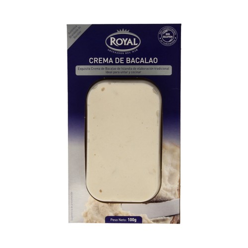 ROYAL Crema de bacalao para untar y cocinar 100 g. 