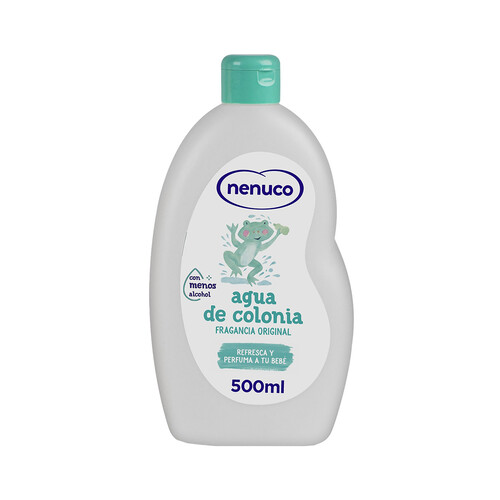 NENUCO Agua de colonia refrescante para tu bebé, fragancia original NENUCO 600 ml.