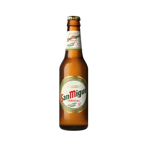 SAN MIGUEL Cerveza sin gluten  botella de 33 cl.