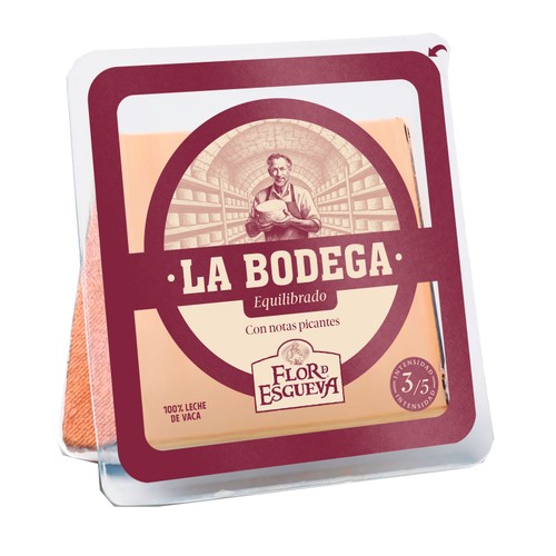 FLOR DE ESQUEVA Queso de vaca curado 180 g.