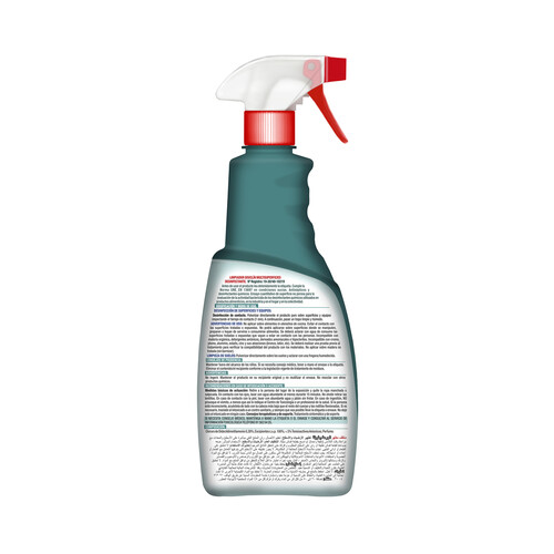 DISICLIN Limpiador multiusos desinfectante spray DISICLIN 750 ml.