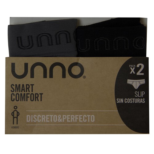 Lote de slips de microfibra sin costuras para hombre UNNO UH201