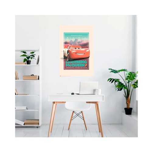 Poster  pixar cars vintage. DISNEY