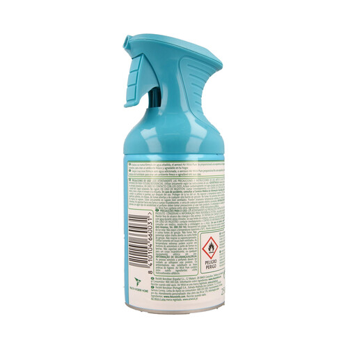 AIR WICK Ambientador difusor con esencia de flor (frescor de ropa limpia) AIR WICK botella de 250 ml.