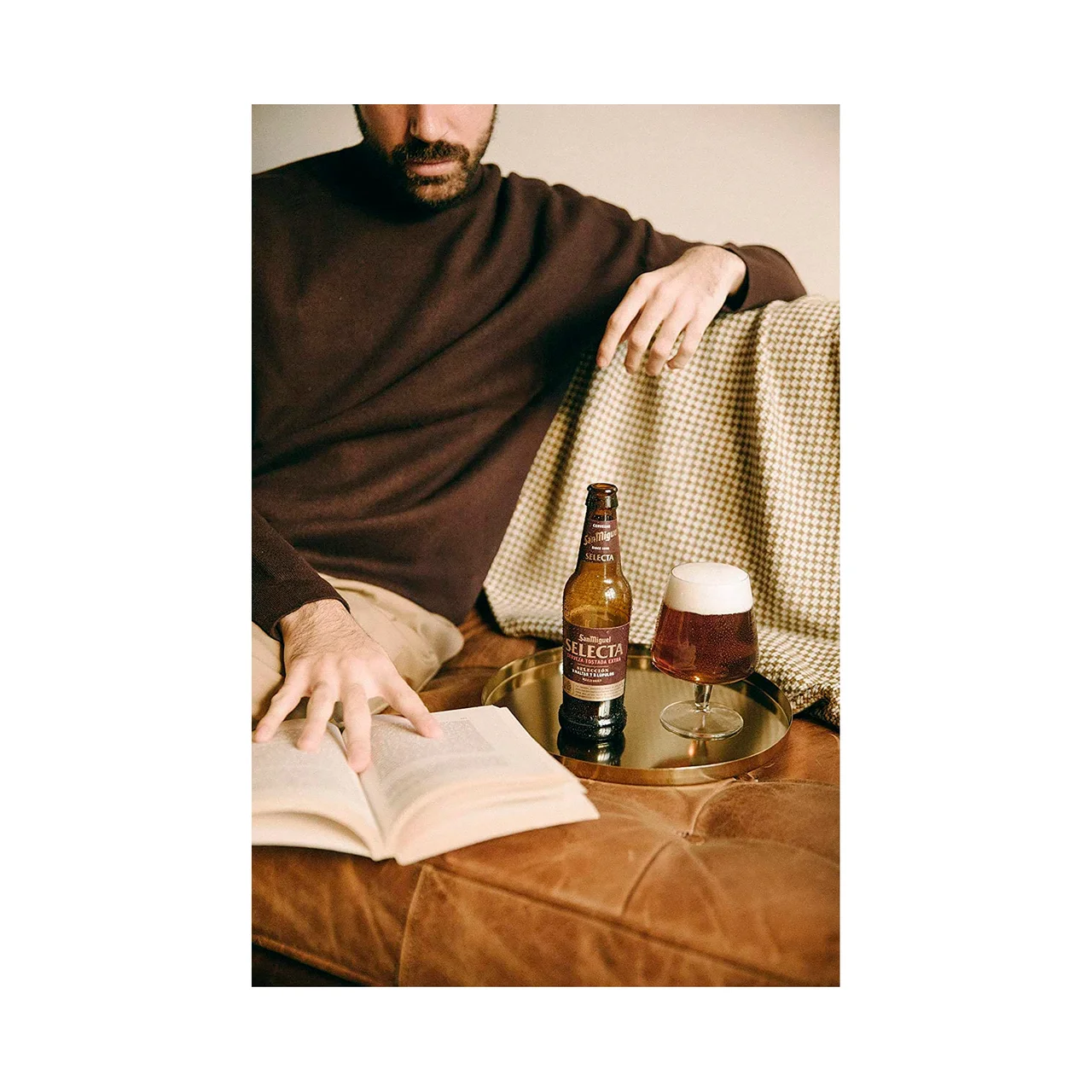 SAN MIGUEL SELECTA Cerveza tostada 33 cl.