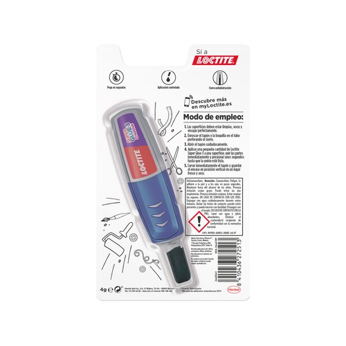 Pegamento instantáneo LOCTITE Super Glue-3 Creative Pen, aplicador de precisión, 4grs.
