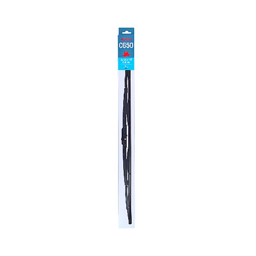 Escobilla limpiaparabrisas delantero de 650 milímetros de longitud, con adaptador de ajuste tipo U PRODUCTO ALCAMPO G650.