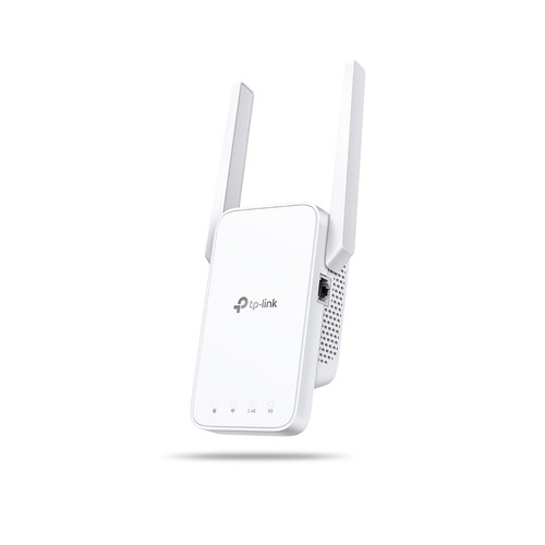 Extensor de cobertura Wi-Fi en malla TP-LINK RE315, doble banda, puerto Ethernet.