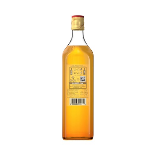 JOHNNIE WALKER Red soul Whisky blended escoces, brillante, afrutado y suave botella 70 cl.