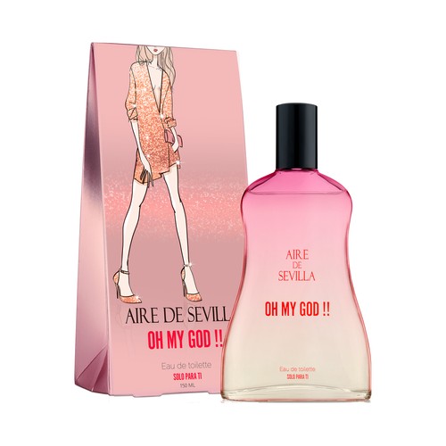 AIRE DE SEVILLA Oh my god! Eau de toilette para mujer con vaporizador en spray 150 ml.