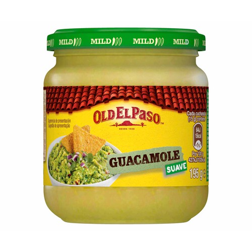 OLD EL PASO Salsa guacamoles suave OLD EL PASO 195 g.