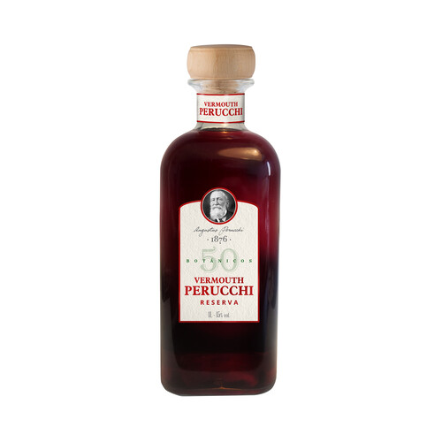 PERUCCHI Vermouth envejecido en fudres durante un año PERUCCI Reserva botella de 1 l.