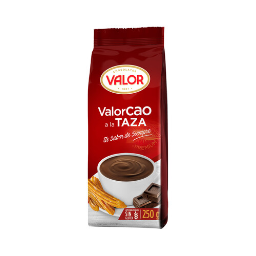 VALORCAO Cacao en polvo 250 g.