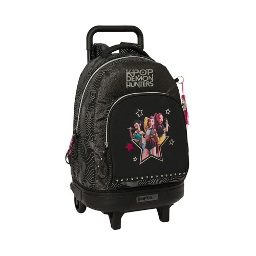 Mochila con ruedas compact extraíble Energy. K-POP